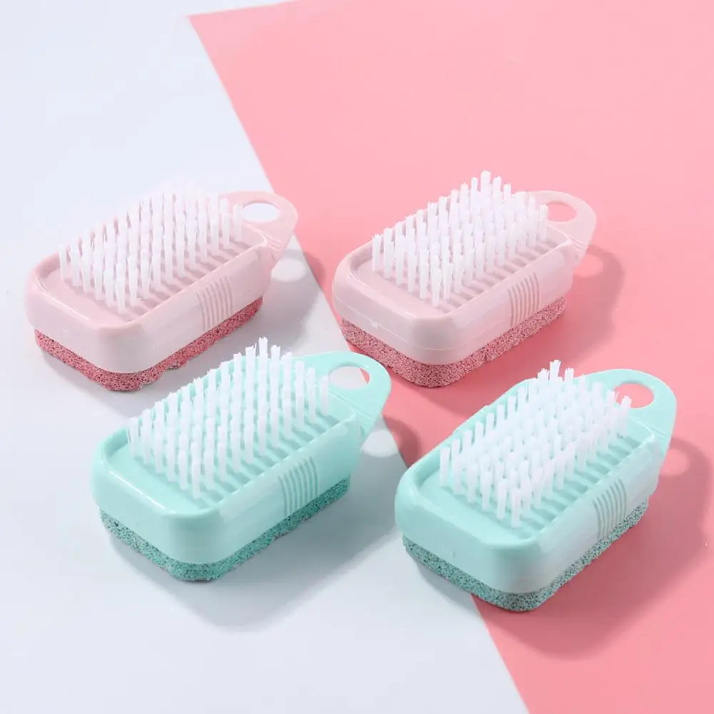 Двухсторонний Уход за ногами мозолей педикюрная щетка пемза шлифовальная ножная