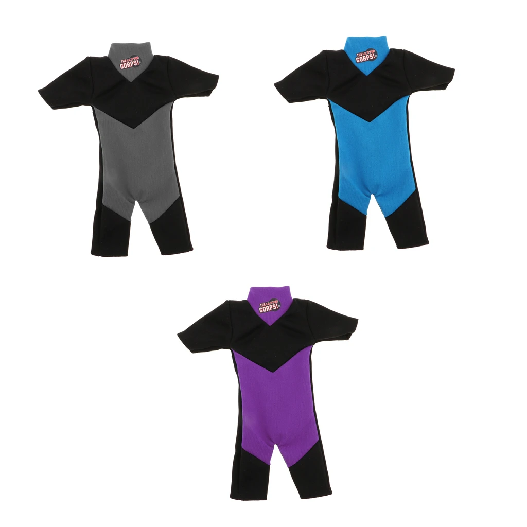 

New Dolls Garments Diving Swimming Suit Wetsuit For 1/6 Soldier Dolls Accs