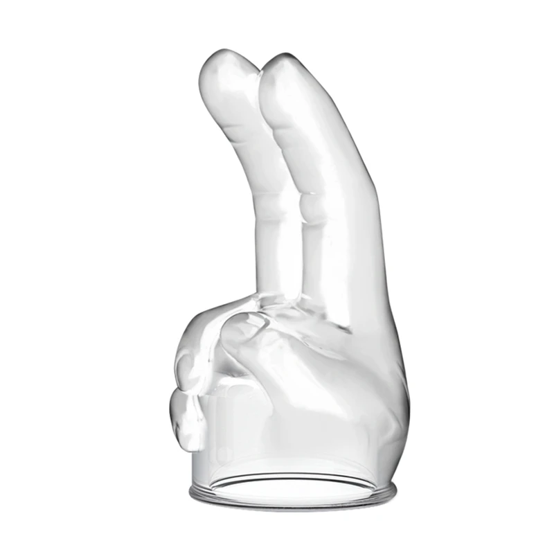 Baile новая медицинская TPR палочка Messager Head power Double Finger AV секс-игрушка для женщин