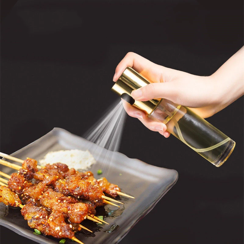 

Spray Bottle For Oil Kitchen Oil Barbecue Glass Mixing Condiment Bottle Cooking Oil Vinegar Container Condiment Bottle
