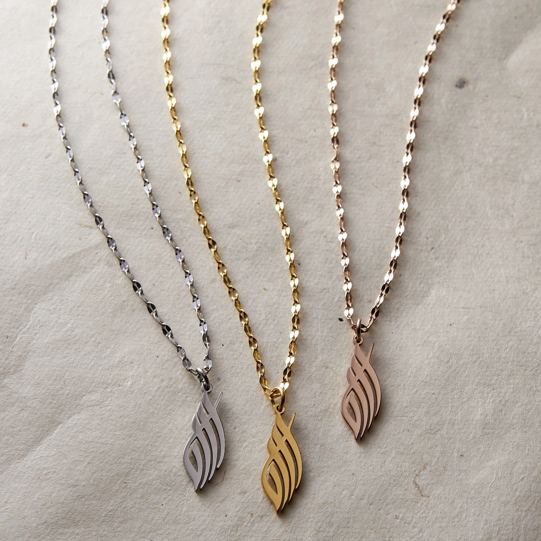 Ожерелье для каллиграфии Аллах | Женское ожерелье с подвеской из нержавеющей
