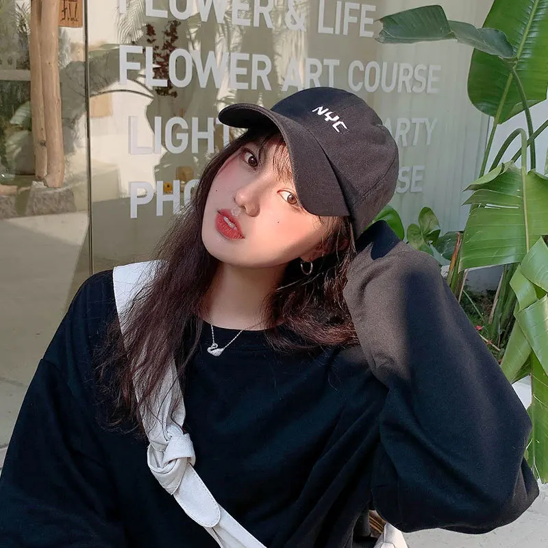 Бейсболка NYC Снэпбэк Кепка унисекс для женщин и мужчин с вышивкой летняя уличная