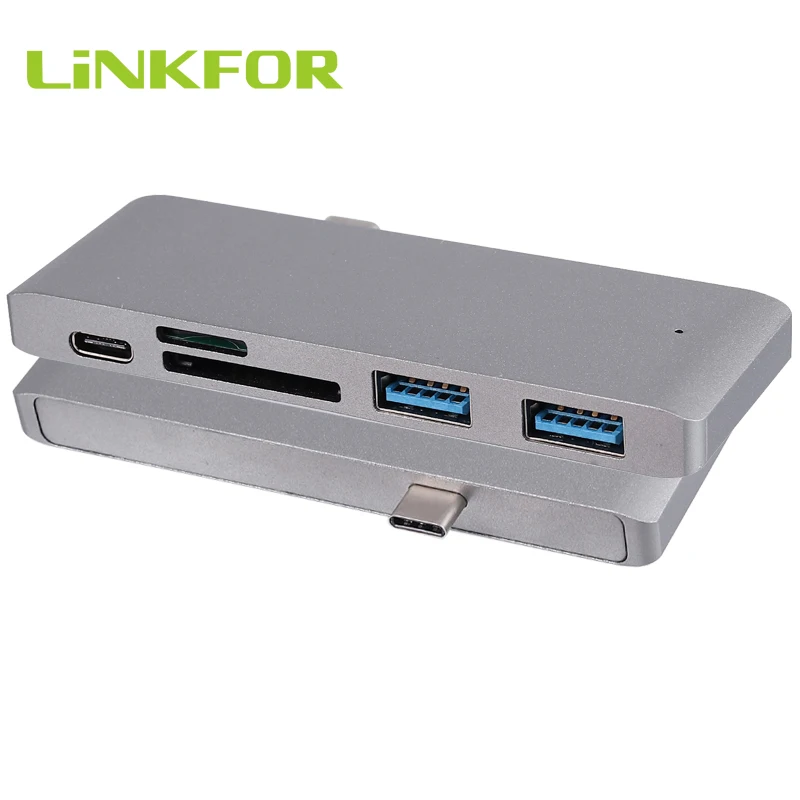 USB концентратор LiNKFOR 5 в 1 Type C 3 0|Кабели VGA| |