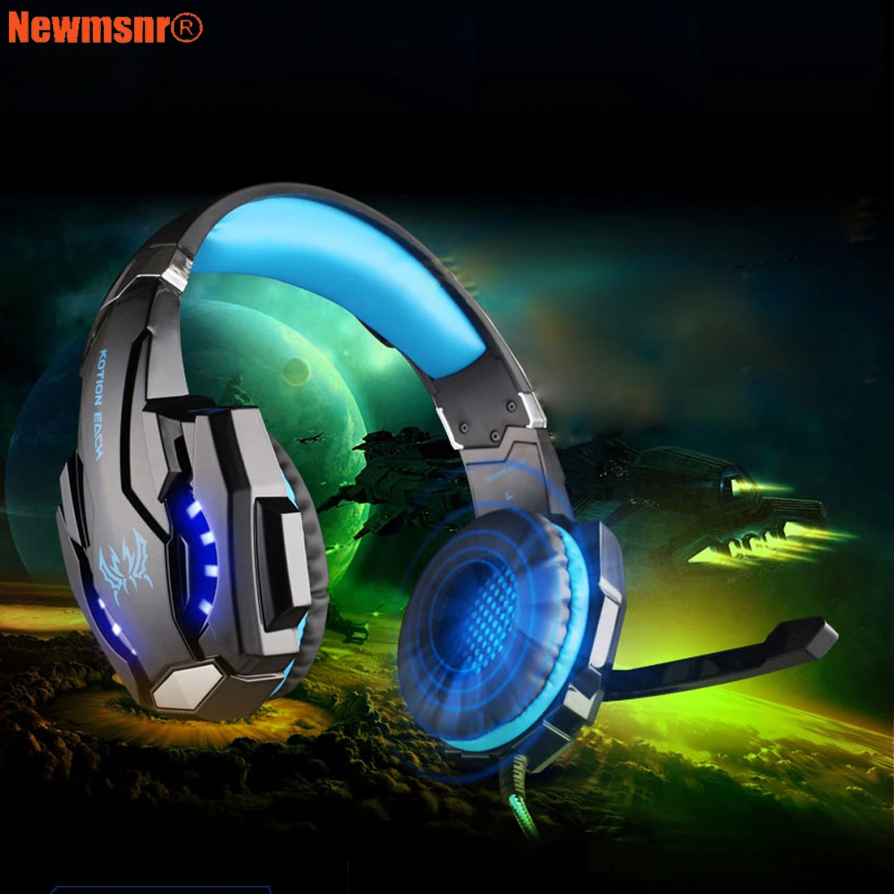Newmsnr G9000 USB 7 1/3 5 мм разъем объемный звук версия игровые наушники компьютер