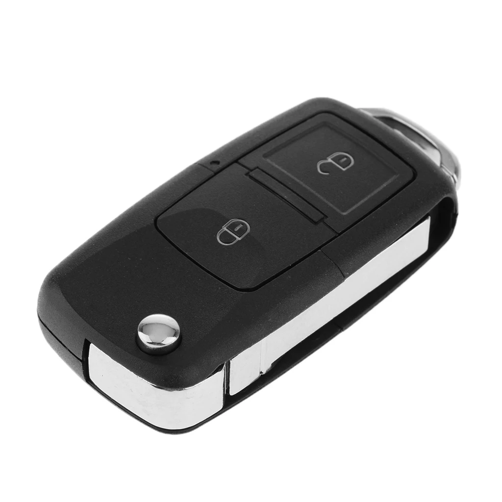 2 Buttons Car Flip Remote Key ID48 Chip For VW Bora Golf MK4 Part Number:1J0959753CT | Автомобили и мотоциклы