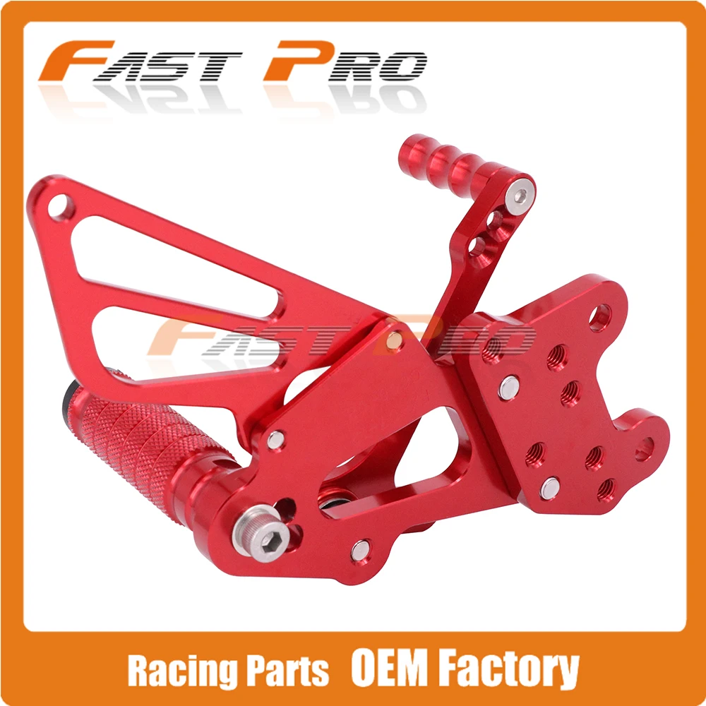 CNC мотоцикл Регулируемая заготовка подножки педали отдых для HONDA CBR600RR CBR 600RR 2007 2008 2009 2010 2011 2012 2013