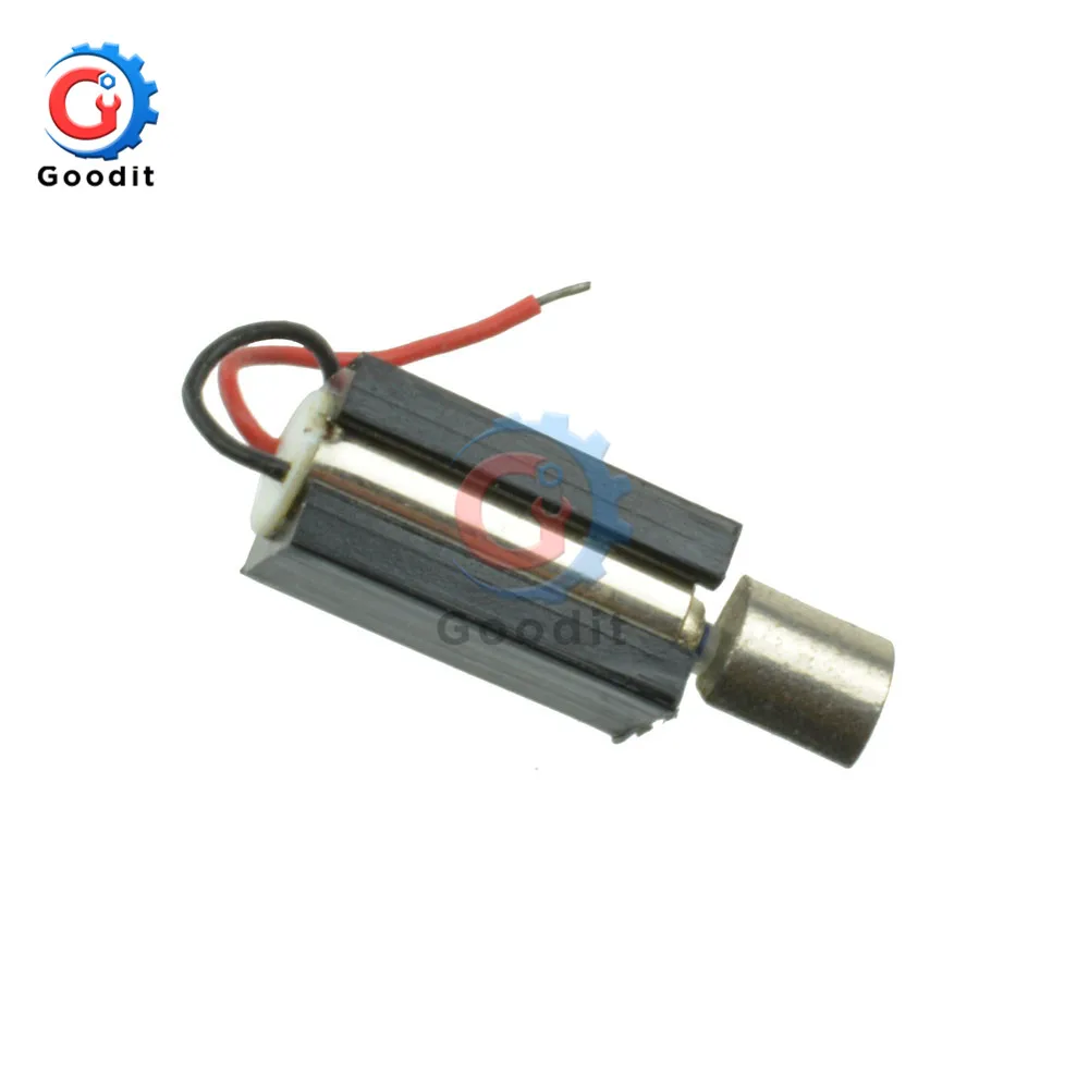 4x11 мм микро водонепроницаемый вибрационный мотор с полым мотором, мини-вибратор, Профессиональный Массажный мотор, постоянный ток 1,5 В-3 в