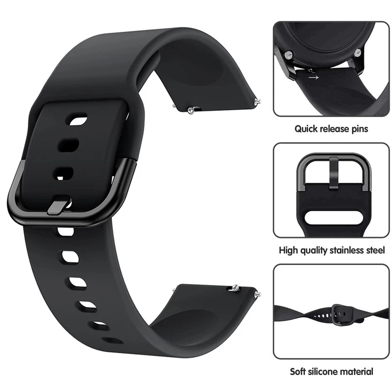 Ремешок для смарт-часов L7 мягкий силиконовый браслет с цветами L9 L8 L5 однотонный