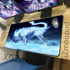 Большой резиновый нескользящий коврик XGZ с черными застежками, размер Xxl