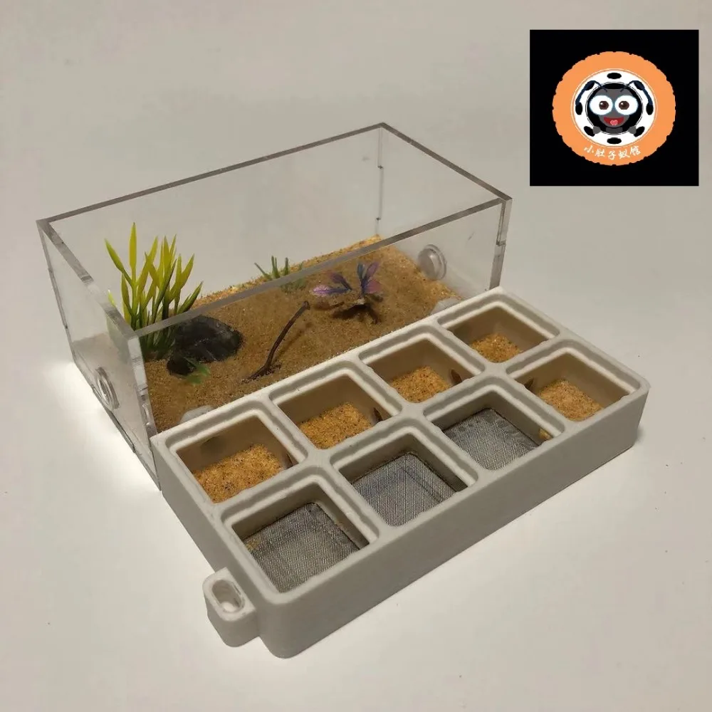 3D печать PLA Ant Nest новые муравьи фермы плоские акриловые муравьи мастерские насекомые клетки граня де гормигаз nid fourmis вилла ПЭТ мания
