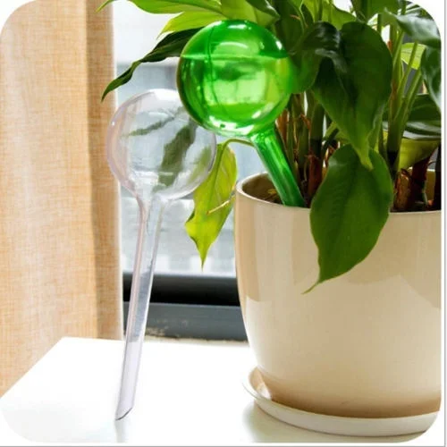 1 шт. Lazy Waterer Аква полив глобусы Декоративные Ручные выдувные самостоятельные