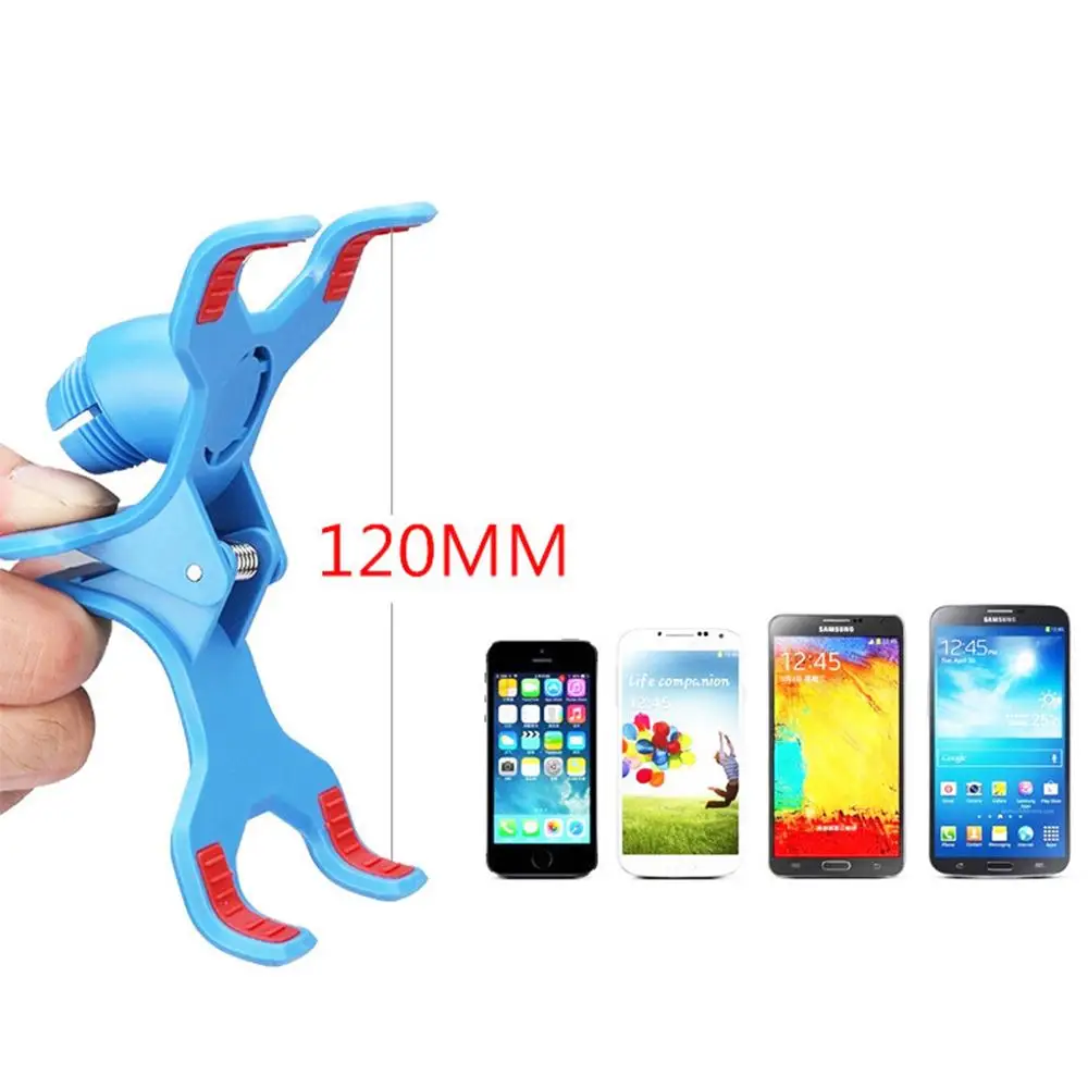 

For Mobile Lazy Bracket Two Clamp Flexible Phone Stand Holder for Cellphone Support