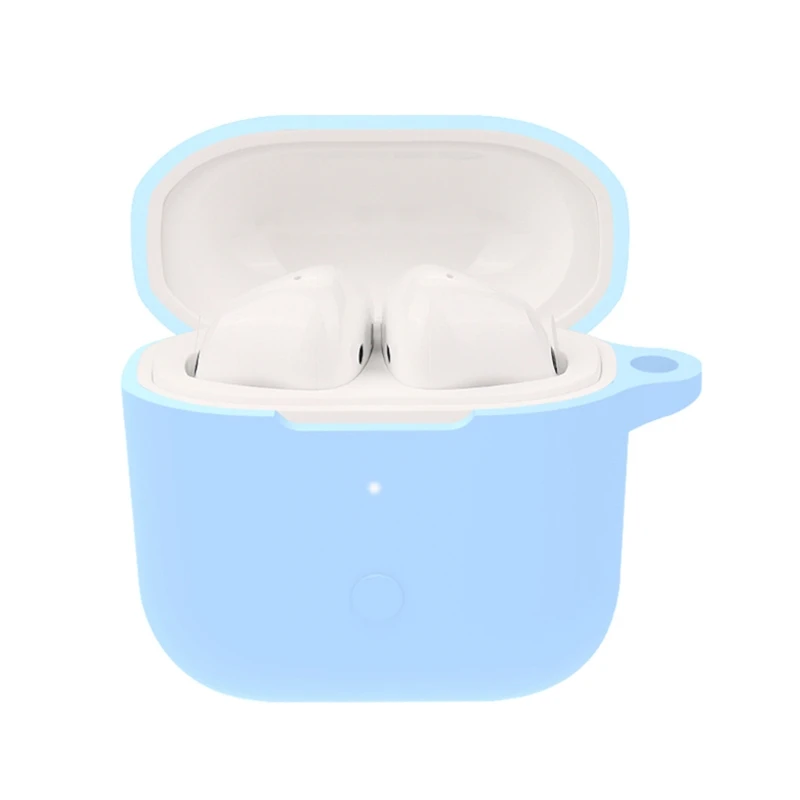 

67JA Protective Cover Silicone Shell Earphone Case for Redmi Buds 3 Earbuds Shockproof Waterproof Skin Case