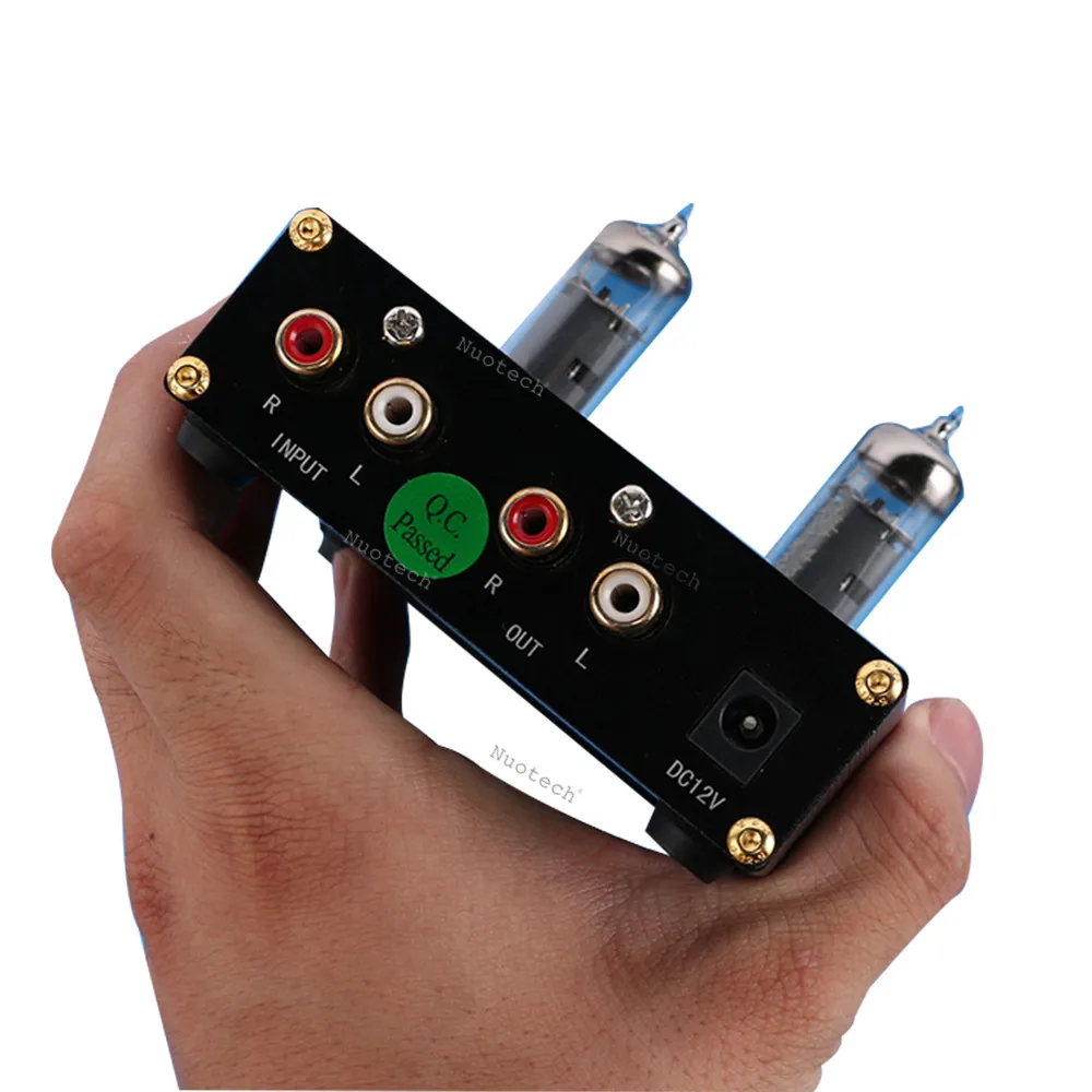 Мини-предусилитель Nuotech 6J5/6K4 трубчатый усилитель HIFI с регулировкой высоких и