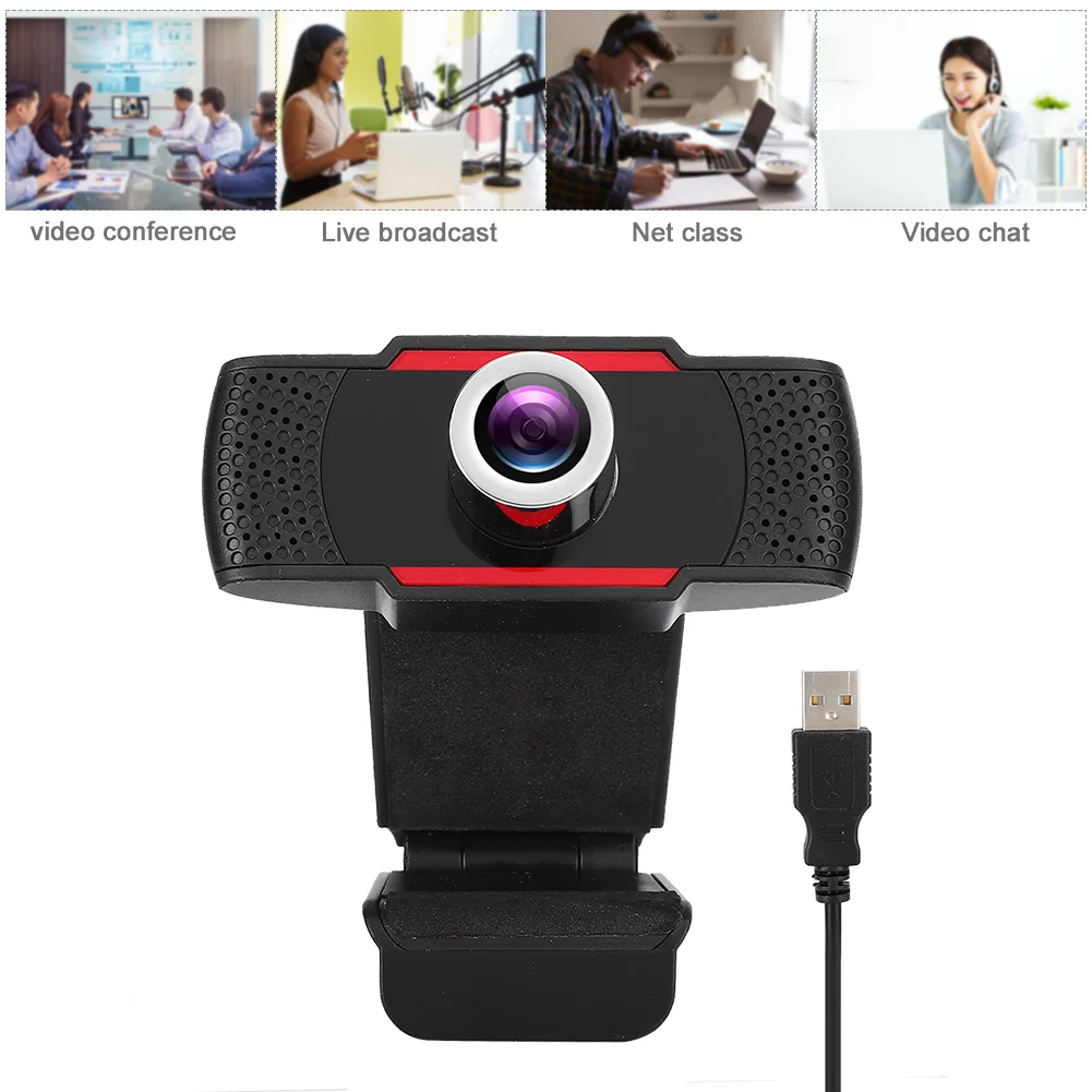 

HD 1080P USB2.0 Camera fast autofocus Built-in noise-cancelling microphone for Video Call Voice Conference Webcam