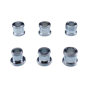 Переходник для крана M18 M20 M22 с наружной резьбой, латунный Соединитель с наружной резьбой M22, аксессуары для ванной комнаты