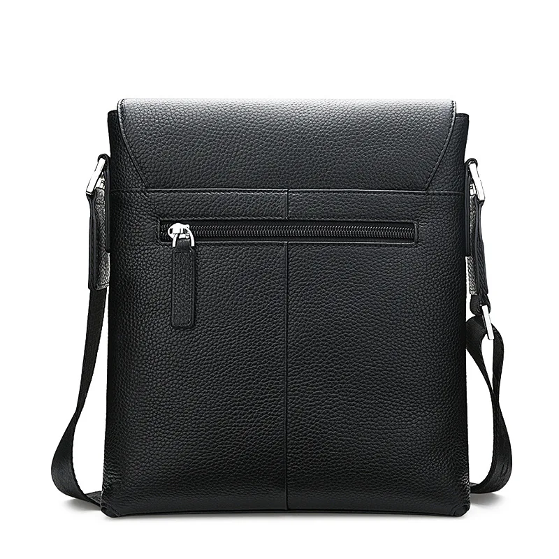 Сумка-мессенджер мужская деловая чехол из натуральной кожи для мужчин Офисная