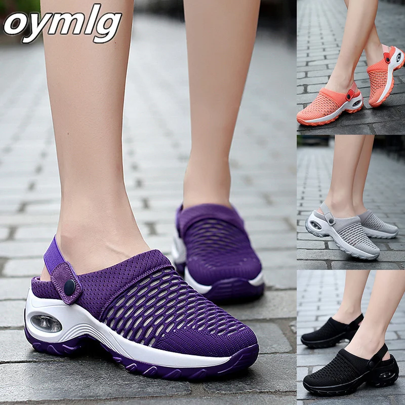 

Women Summer Sneakers 2020 New Fashion Soft Female Trainer Casual Sandals Platform Sneakers Slip-On Wedges Vulcanized Shoes