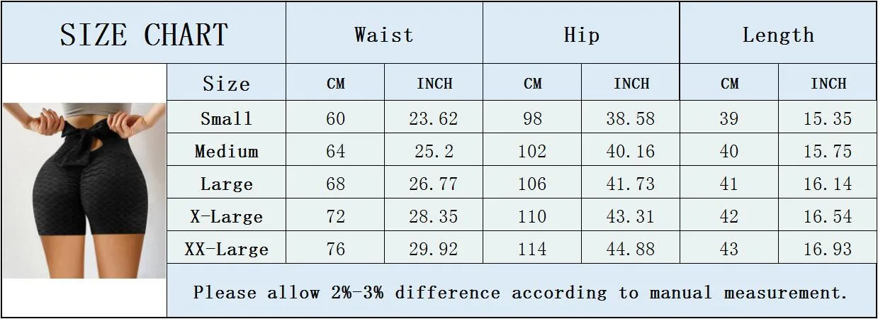 

Bow Women Sport Shorts Female High Waist Strethcy Fitness Leggings Summer Push Up Gym Running Pants Athletic Shorts Workout