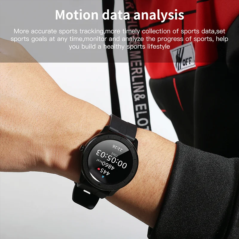 

T6 Smart Watch Men Women IP68 Waterproof Full Touch Fitness Blood Pressure Tracker Music Control Bracelet for Android IOS