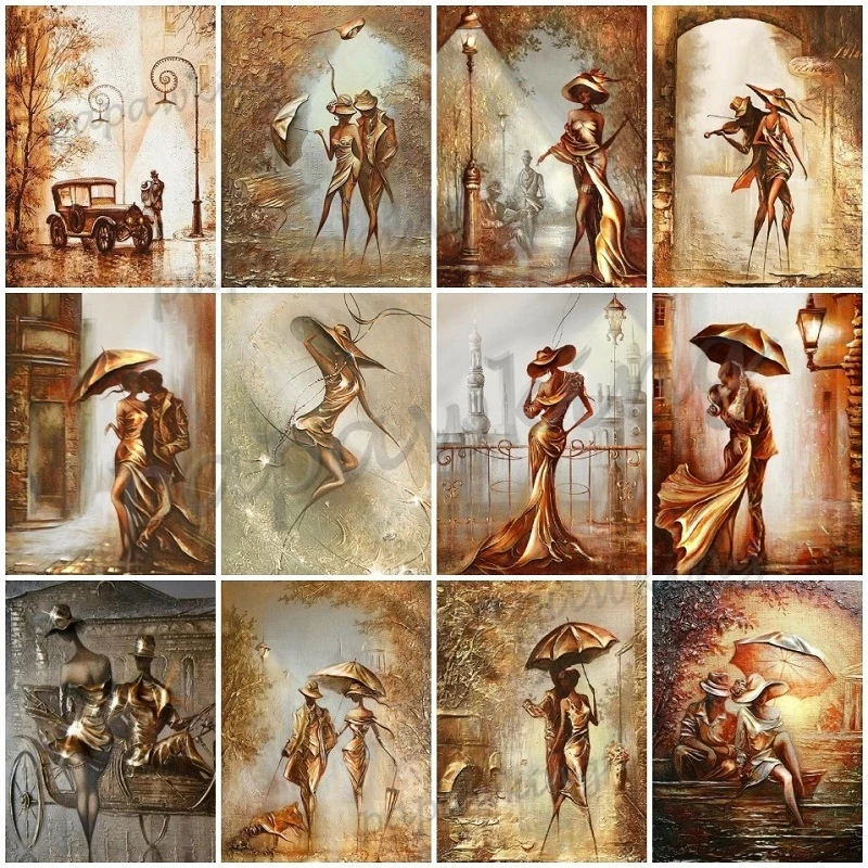 

Diamond Painting 5D Diy Woman Bronzed Art Picture Mosaic Rhinestones Diamond Embroidery Portrait Cross Stitch Kits 3D Home Decor