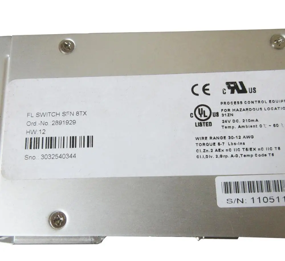 

100% test for power supply for FLSWITCH SFN 8TX 2891929 Work Good