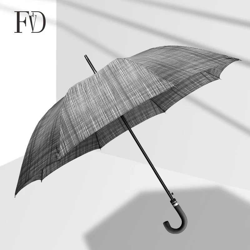 Дорожный большой женский зонт ветрозащитный дождевой мужской ветроустойчивый