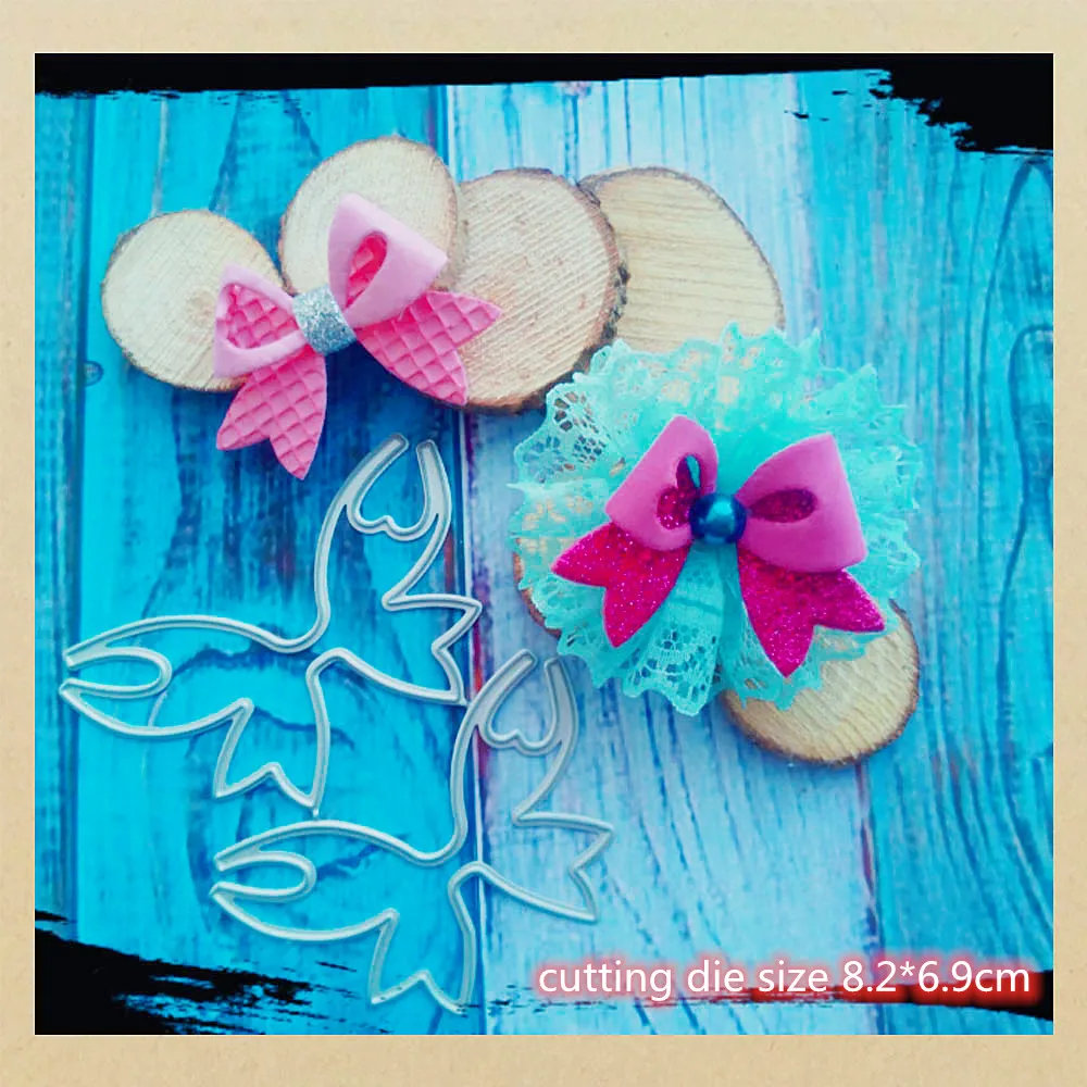 Фотоальбом для скрапбукинга с бантом|Вырубные штампы| |