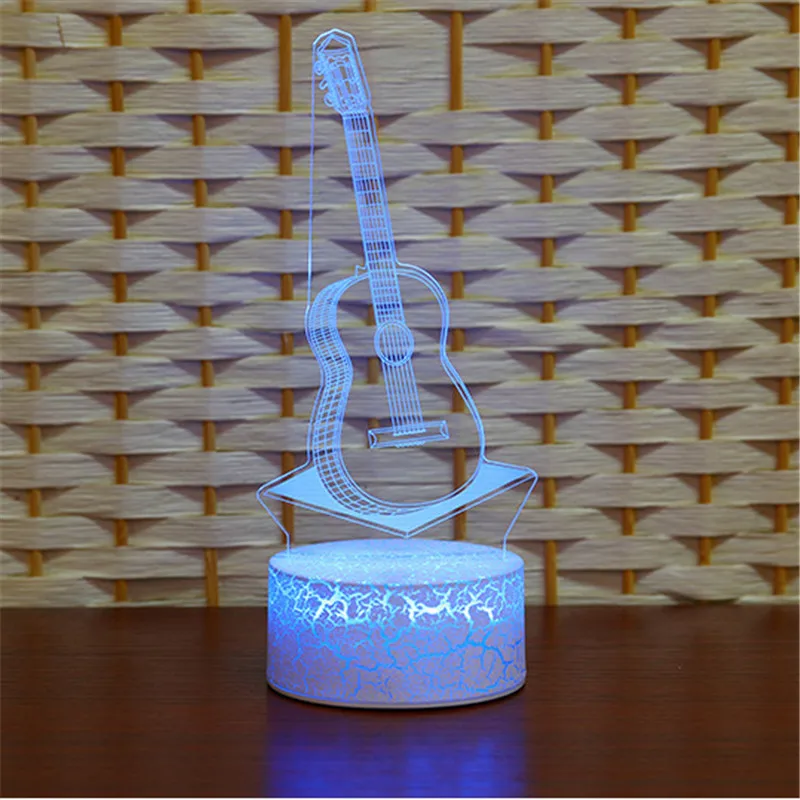Экскаватор Гигантский Usb Led 3D светильник Лопата трактор цементный смеситель