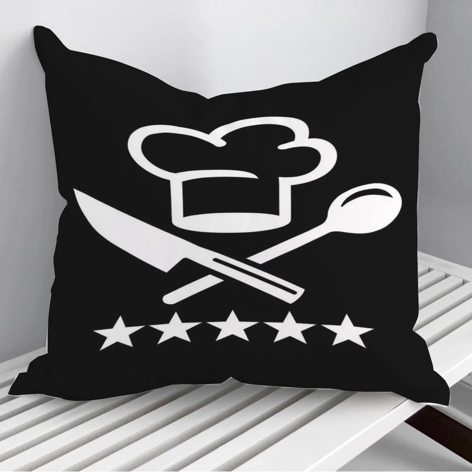 

Chef Pillowcase Decorative Sofa Cushion Case Bed Pillow Cover Home Decor Car Cushion Cover 45*45cm