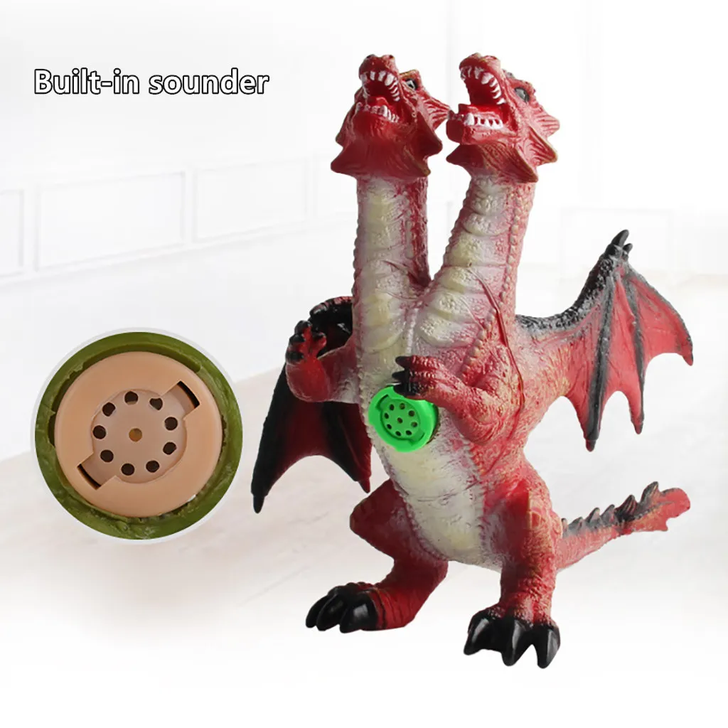 Larger Soft Simulation Sound Dinosaur Model Figure Realistic Kid Interactive Toy Durable kids toys juguetes brinquedos игрушки |