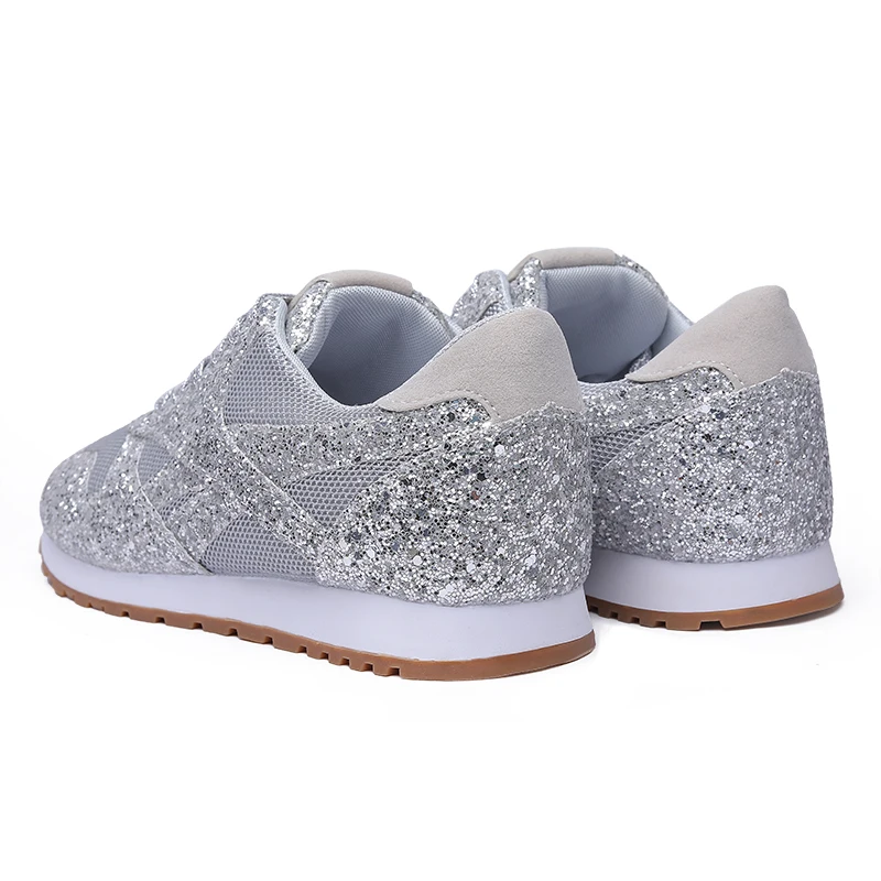 

Women Sneakrs Fashion Sequins Rhinestone Woman Shoes Bling Ladies Shoes Sports Casual Shoes Breathable Comfortable Sneakers