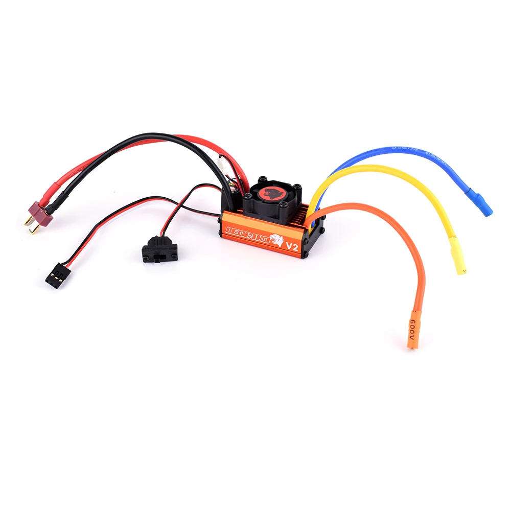 SKYRC 4370KV 9.0T Brushless Motor 60A Brushless ESC Leopard Power System Combo Set for 1/10 RC Car Truck