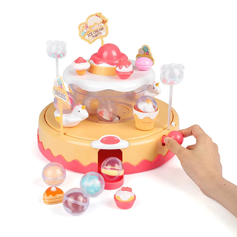 

Children's Candy Paradise Ice Cream Machine Toys Party Transfer Paradise Play House Funny Kids Educational Toys Macaron Color
