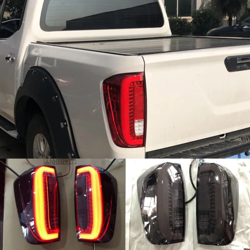 

REAR LED TAIL LIGHTS BACK LAMPS FIT FOR NISSAN NAVARA NP300 2015-2018