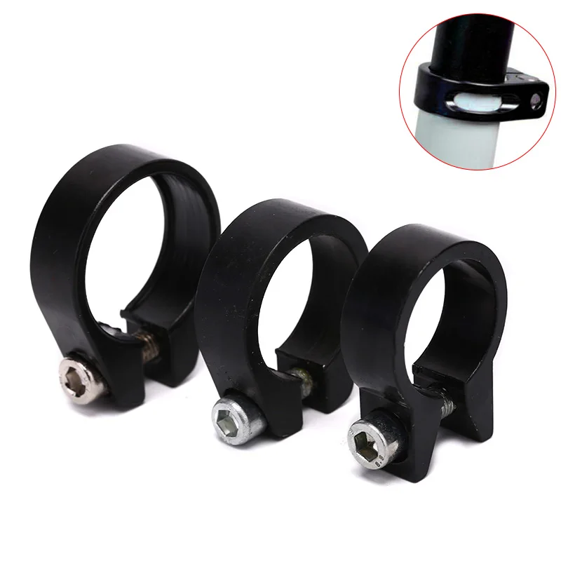 

Seatpost Clamp MTB road Bike Cycling Saddle Seat Post Clamp Spare Parts for Bicycles Tube Clip