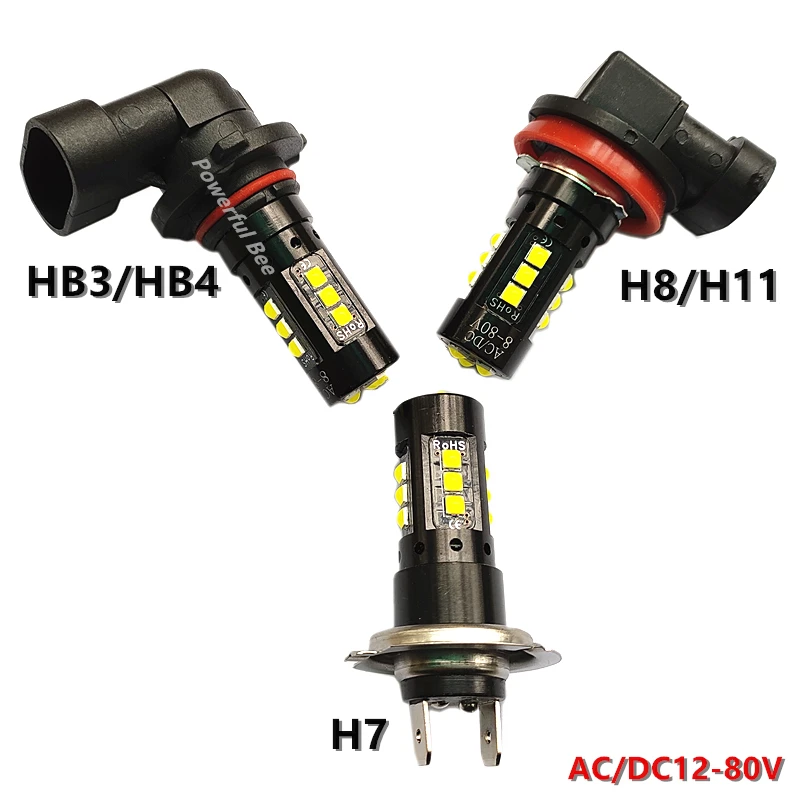2 x H7 H8 H11 HB3/9005 HB4/9006 мощность 30 Вт Супер белый автомобильные шины для грузовиков