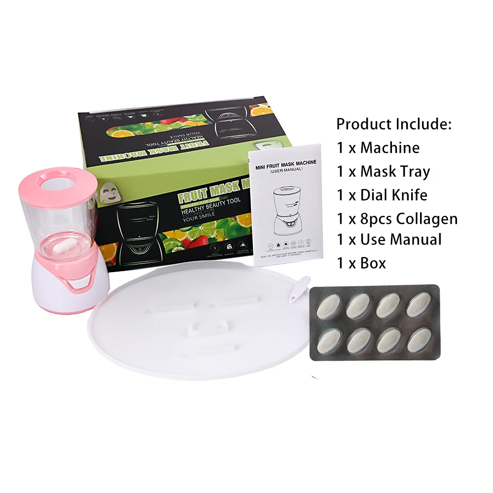 

BeeRuddy Automatic Fruit Mask Maker Machine Natural Collagen Beauty Facial SPA Face Skin Care Tools