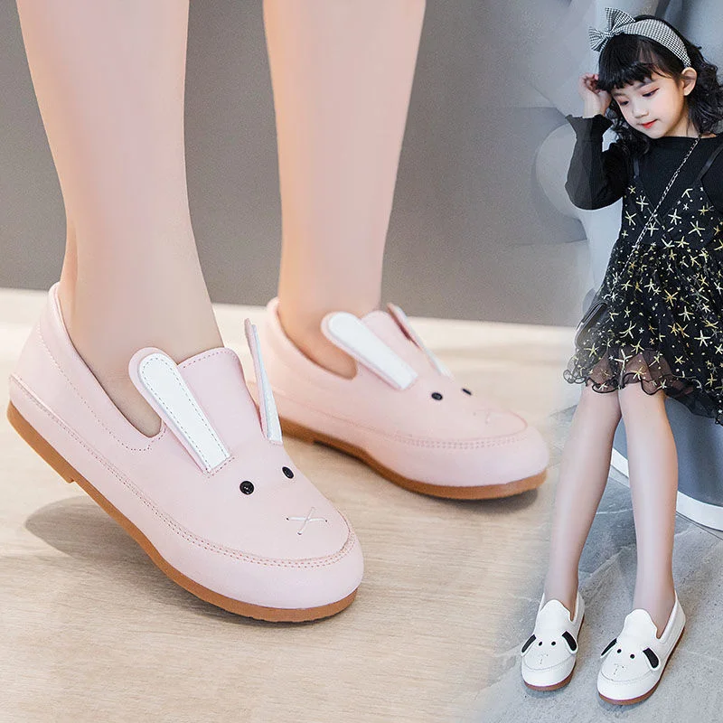 

Footwear Kids shoes For Children's Girl's leather shoes School Students Performing Dance shoe performance Black Girls Flats