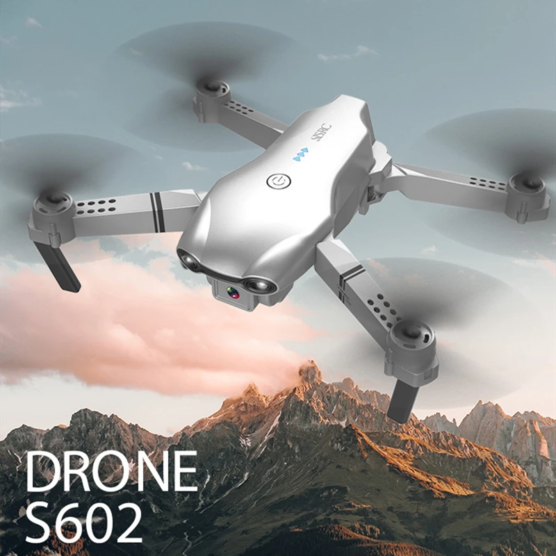 

New S602 drone 4K aerial photography folding quadcopter fixed height folding drone remote control airplane toy kids gift