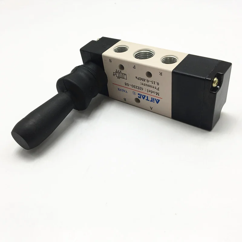 4H210-08 DC24V 4H230-08 качественный электромагнитный клапан пневматические компоненты ручной рычаг клапан 4H Серия