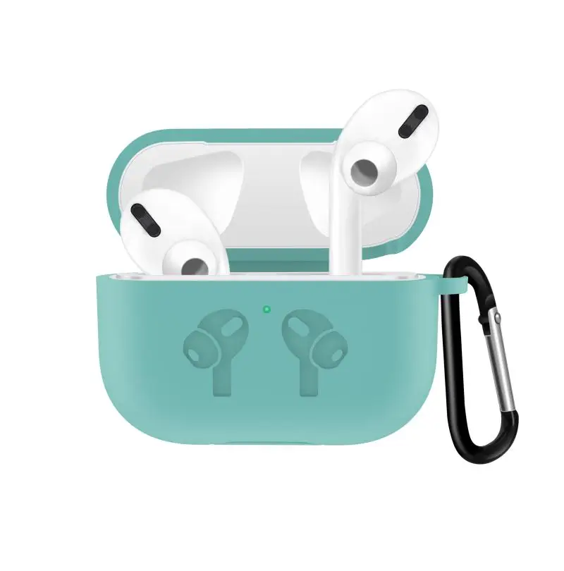 Силиконовый защитный чехол для Apple Airpods Pro беспроводной bluetooth-наушник запасной 3