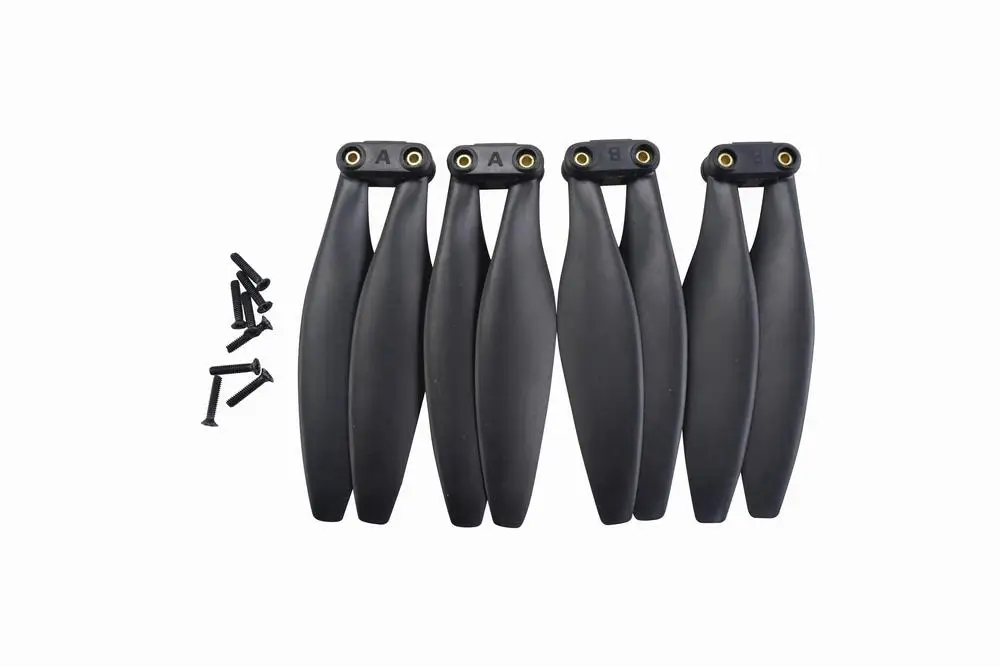 

4Pcs Propeller Blades Kits HS720 Black RC Drone Quadcopter Spare Parts