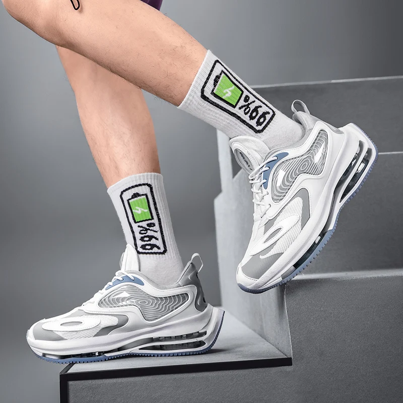 

Summer Mesh Men Shoes Lightweight Tenis Sneakers Fashion Casual Walking Shoes Breathable Slip on Mens Loafers Zapatillas Hombre