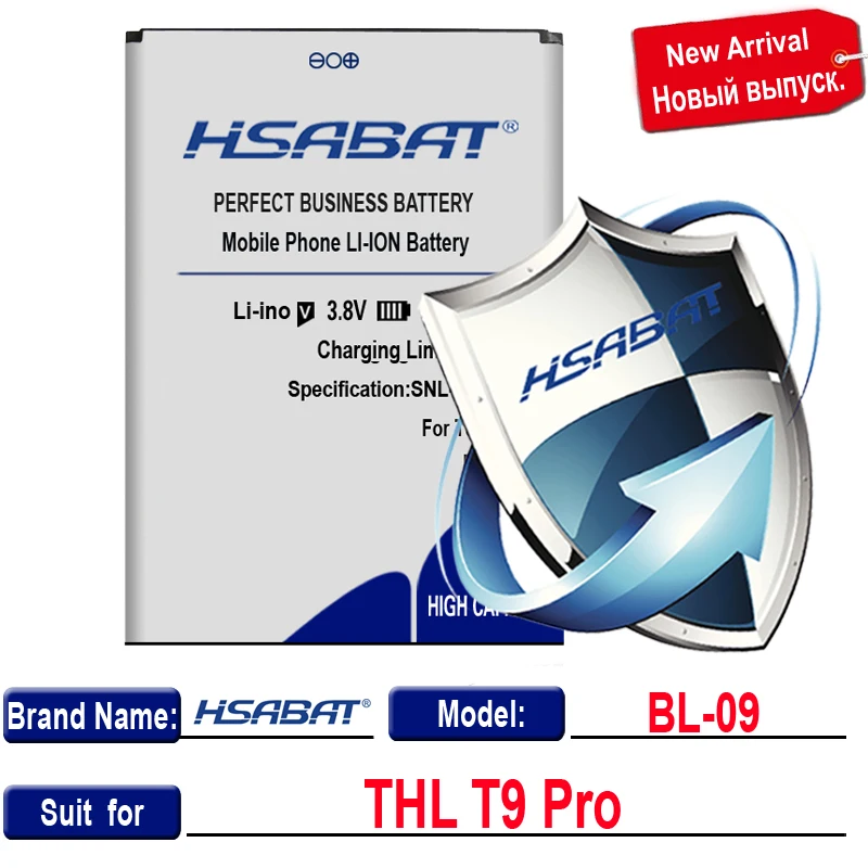 HSABAT 4300mAh BL-09 Аккумулятор для THL T9 Pro | Мобильные телефоны и аксессуары
