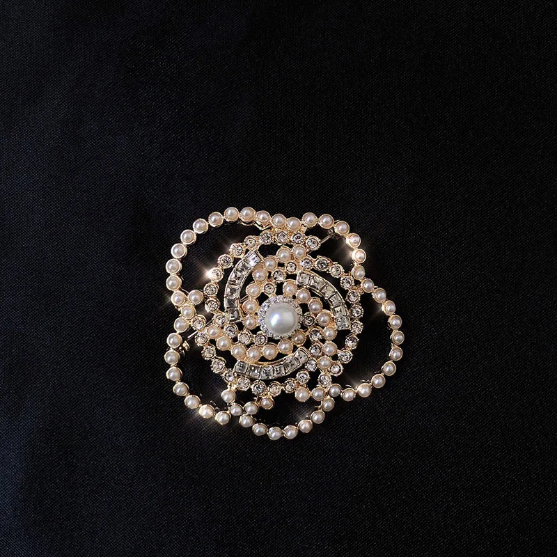 Модные дизайнерские серьги с кристаллами и жемчугом ювелирные изделия для