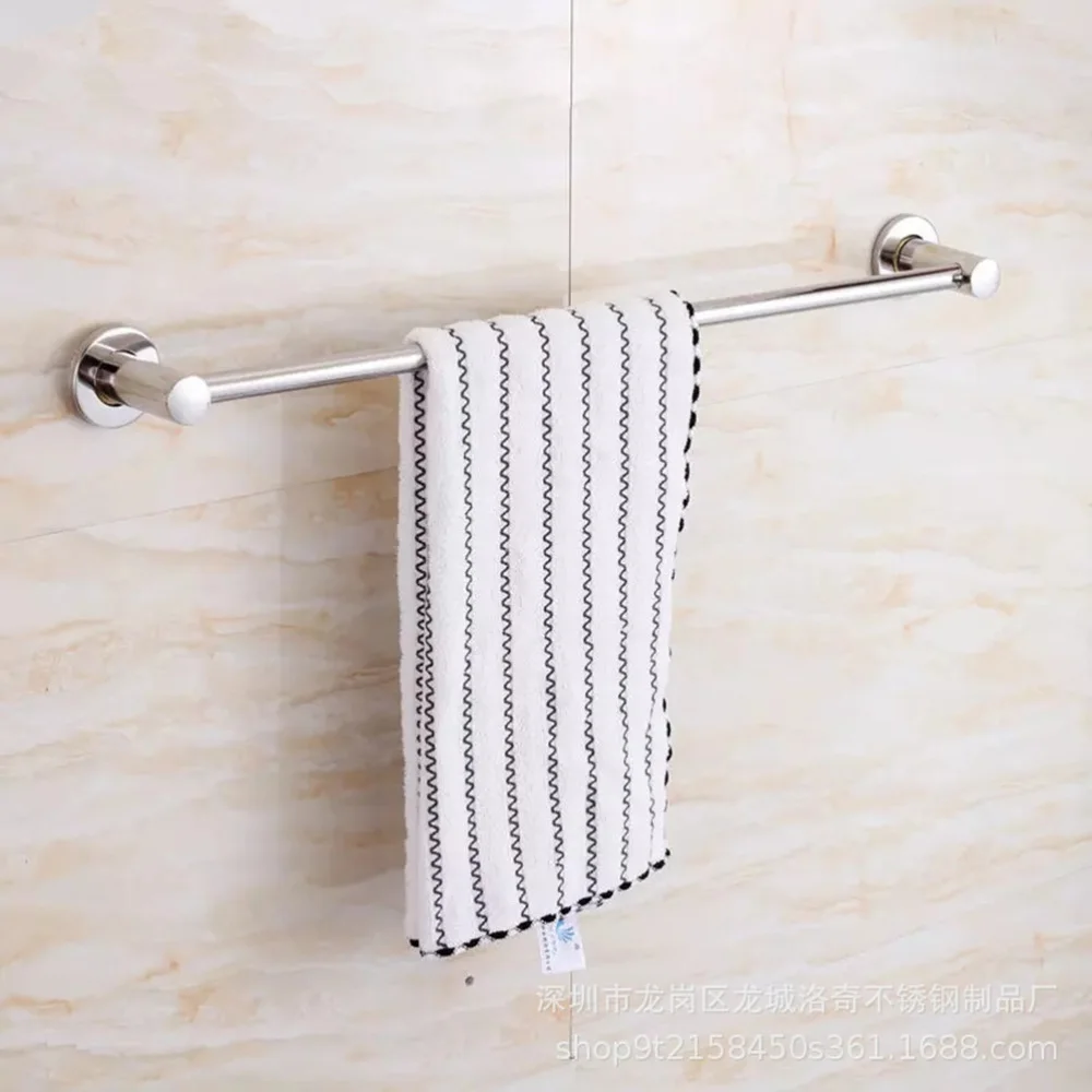 

40CM Stainless Steel Rustproof Towel Rack Bathroom Hanger Towel Pole