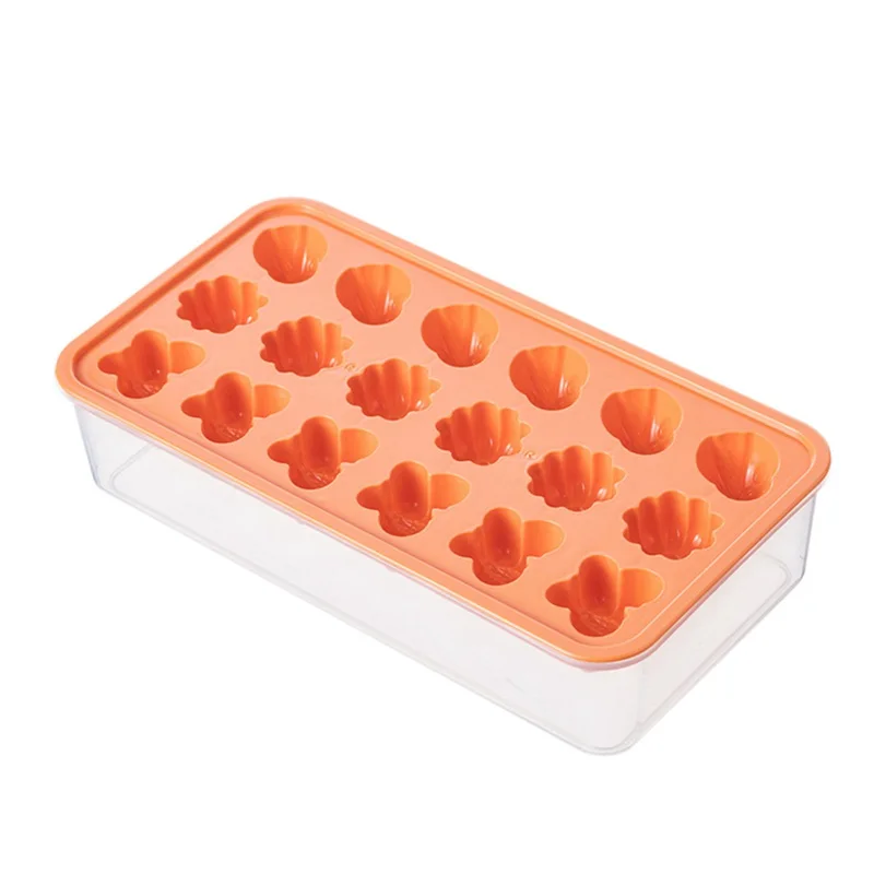 

Creative Transparent Cover Lattice 18 Ice Box Diy Ice Model Ice Box Complementary Food Box, Simple Kitchen Bar Supplies