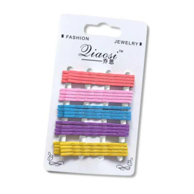 

Metal Hair Clips Color Hairpin Candy colors Women Headdress Hair Accessories