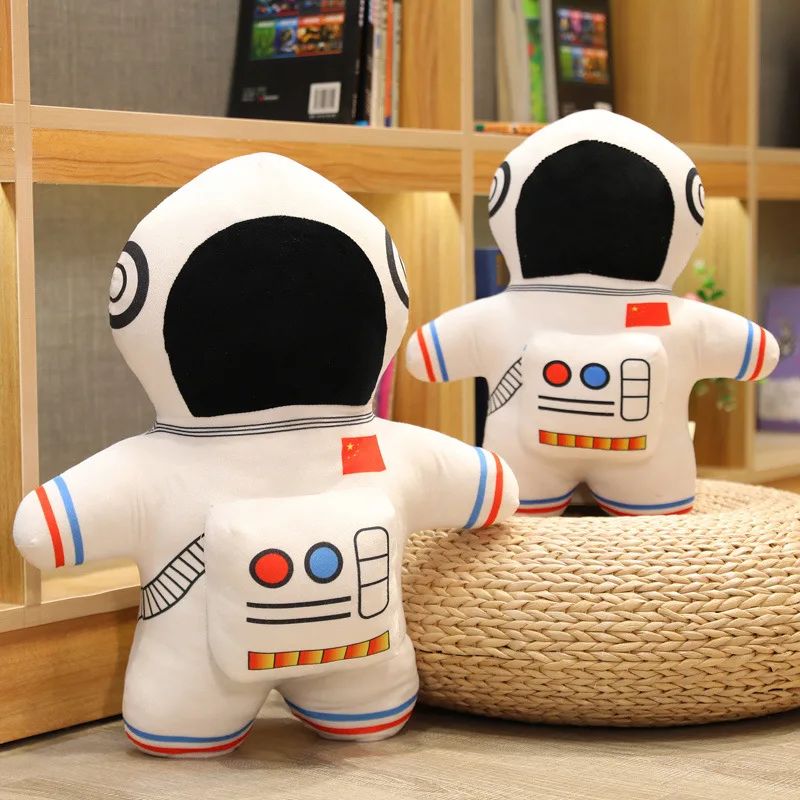 

New Astronaut Doll Plush Toy Space Shuttle Spaceship Kawaii Style Children 's Comfortable Fabric Birthday Gift Pillow